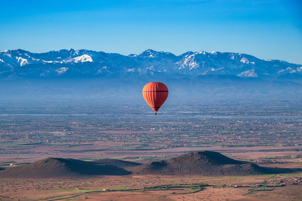 hot air balloon